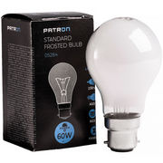 PATRON Glødepære B22 60W Mat