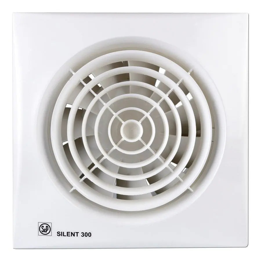Ventilator Silent 300CZ m. kontraspjæld og kugleleje