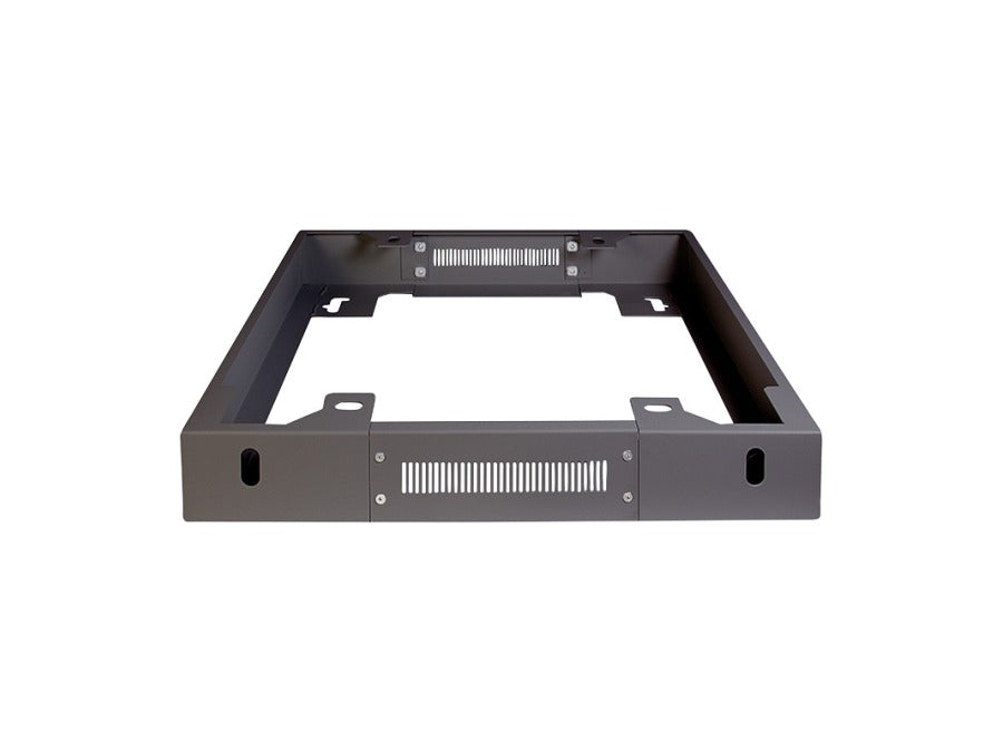 Sokkel til til fritstående rackskab - 600x600, Sort