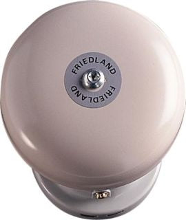 Industiklokke Marsterbell 24V AC ø 15,4 cm grå