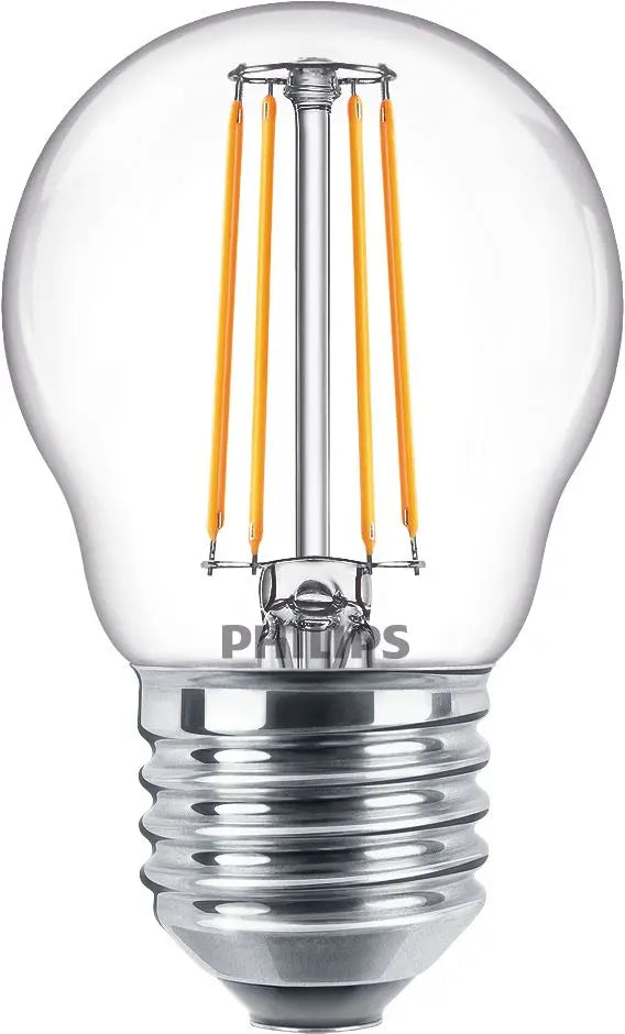 Philips LED 4,3W (40W) E27 2700K 470lm Krone