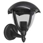 Udendørs aluminium væglampe E27 - Sort