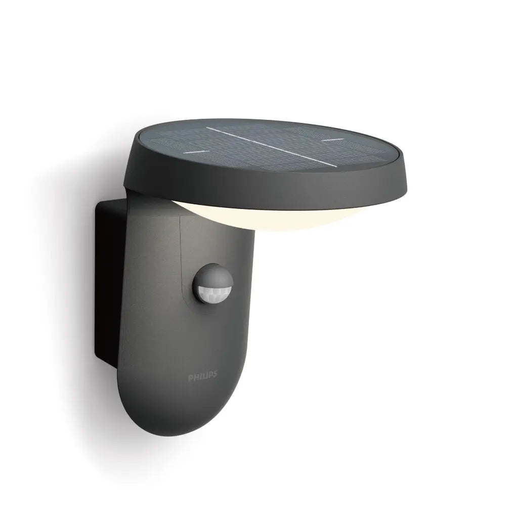Tyla Væglampe LED 1,2W IR IP44 Solcelle Antracit