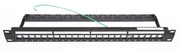 Netconnect Patchpanel E-Series 24 ports panel. 1U  Sort