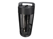Elektrisk terrassevarmer - 1200W, IPX4, til gulv/bord, 360°