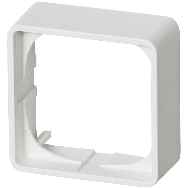 LK Fuga ramme Baseline 50 1m 21mm høj - hvid