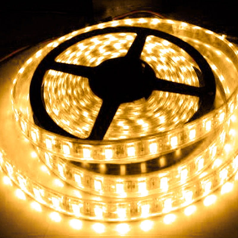 10,8W/M LED bånd 3000K, 5 meter, varm hvid - 12V
