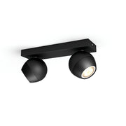 Philips Hue Buckram spot - Sort