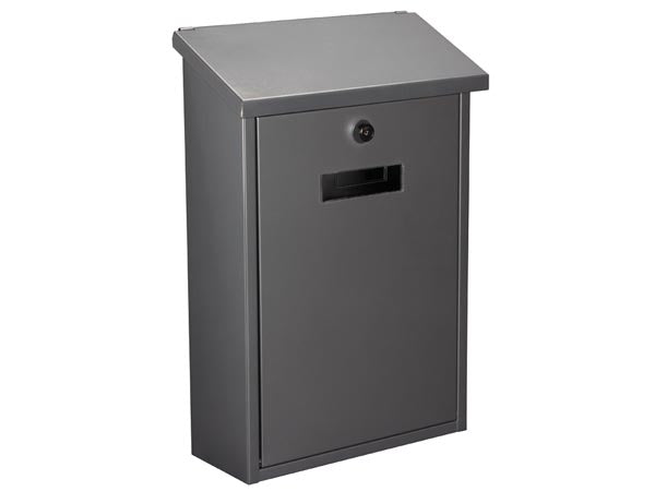 Postkasse - RIO, Sølvgrå