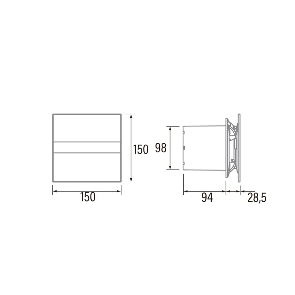 Ventilator E-100 G
