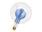 G180 Duo LED - 230-240V / 4W E27, Varm hvid, Klar/Blå