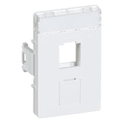 Keystone Fuga udtag 2xRJ45 hvid