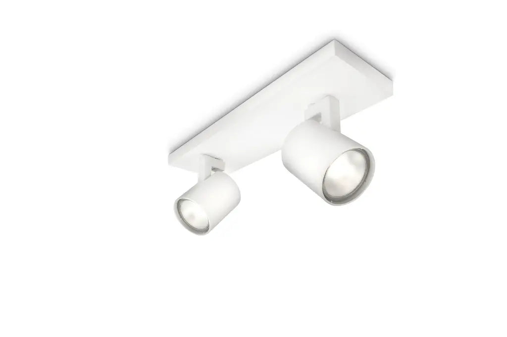PHILIPS Runner Dual Spot GU10 (Max 2x50W) White