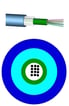 Fiberkabel Unitube 24XOS2 LSZH