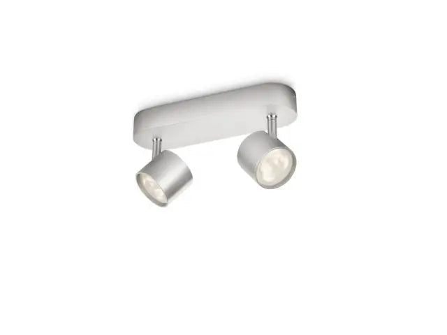 STAR bar/tube LED aluminium 2x4W SELV Dim