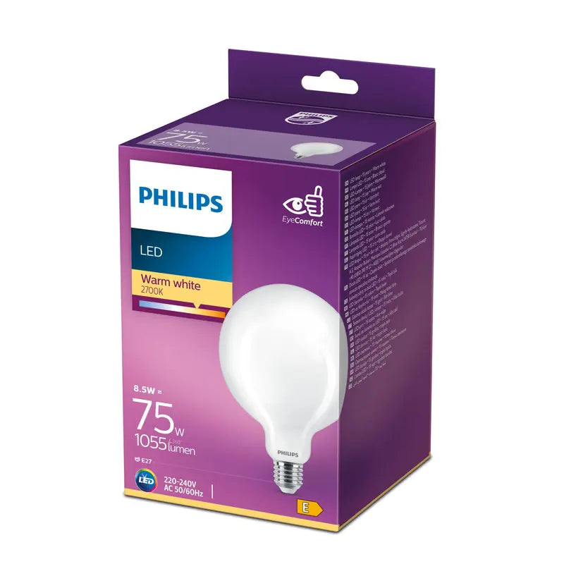 PHILIPS LED 8,5W (75W) E27 2700K 1055lm
