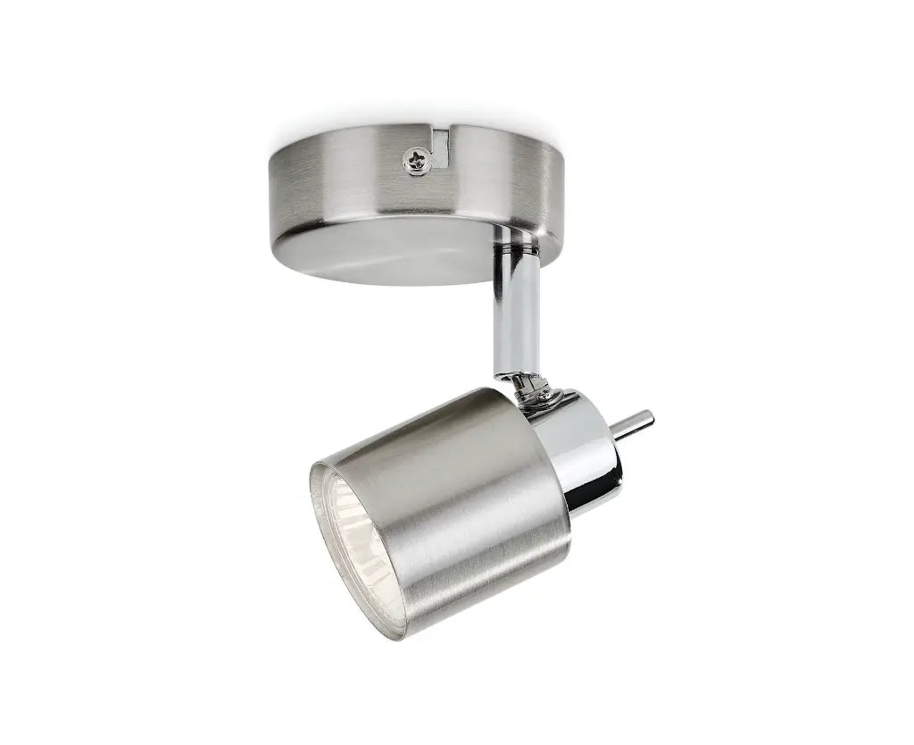Meranti single spot nickel 1x35W 230V