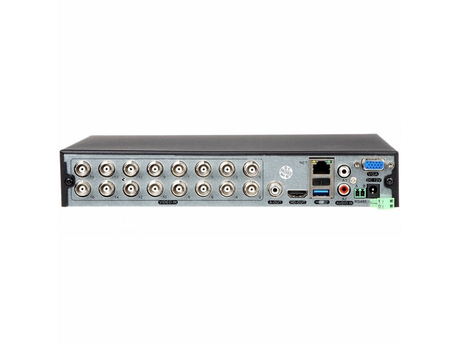 HD CCTV Hybridoptager - 16 kanal (TVI/CVI/AHD/Analog/IP) 8MP