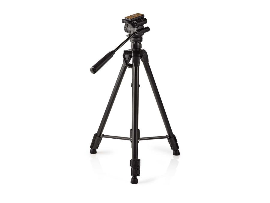 Prof. alu. kamerastativ, Sort