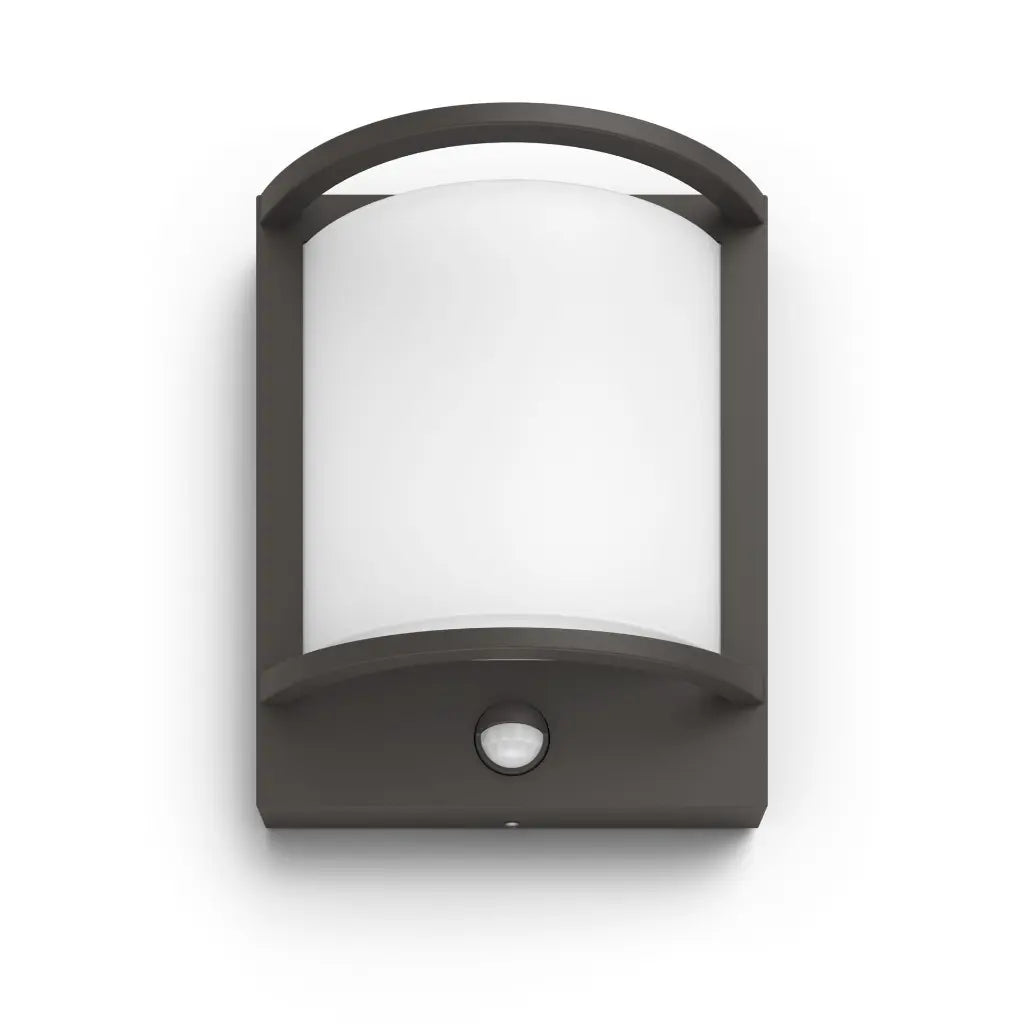 Samondra IR wall lantern anthracite 1x12 (sensor)