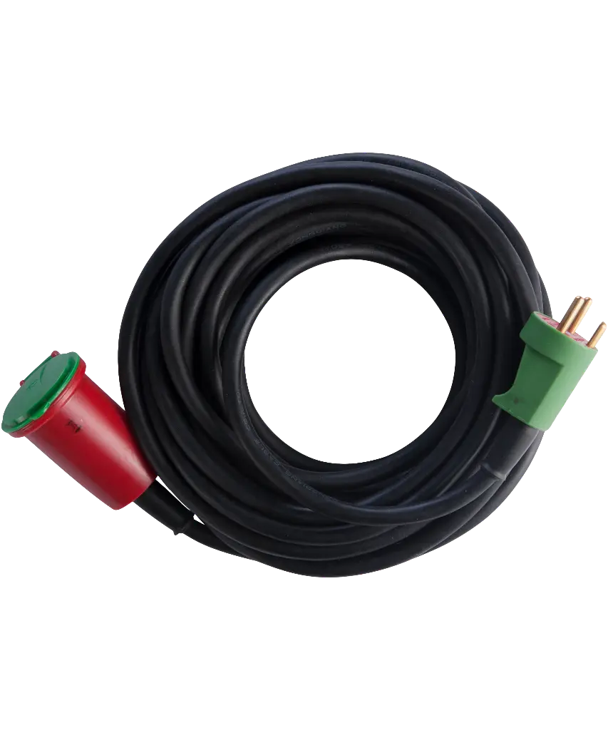 Kabelsæt 10 mtr. 3x1,5 DK slagfast