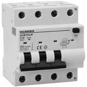 kombirelæ 16A 30mA 10kA 4-pol