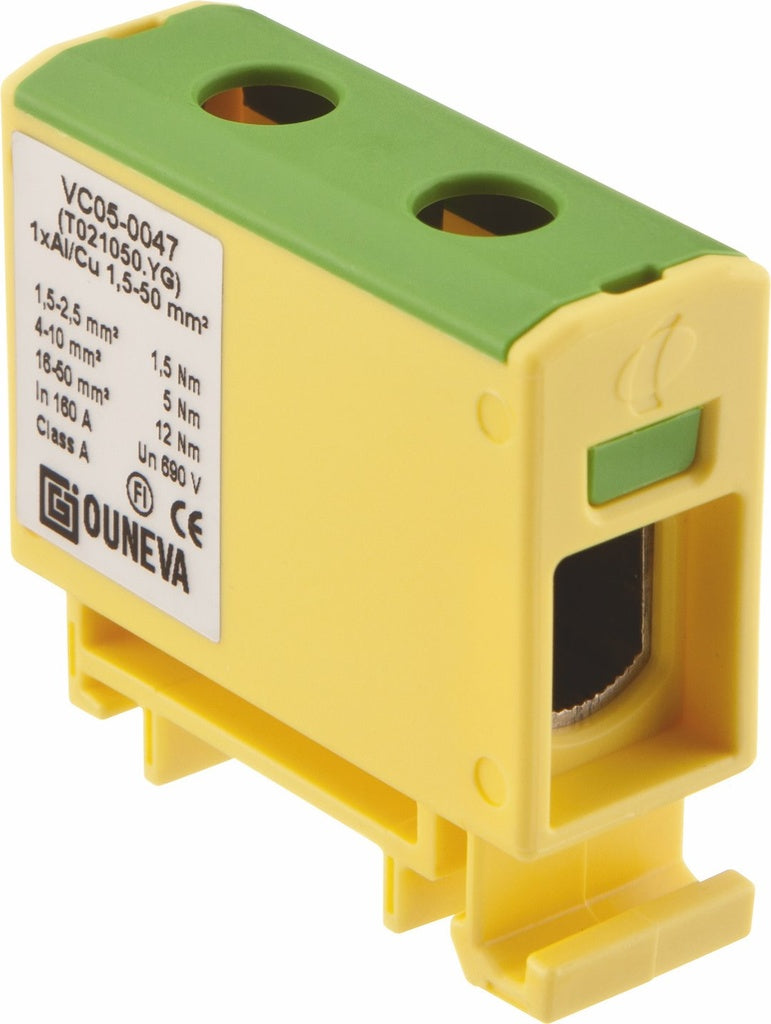 UNIV KLEM. 1,5-50MM² AL/CU G/G