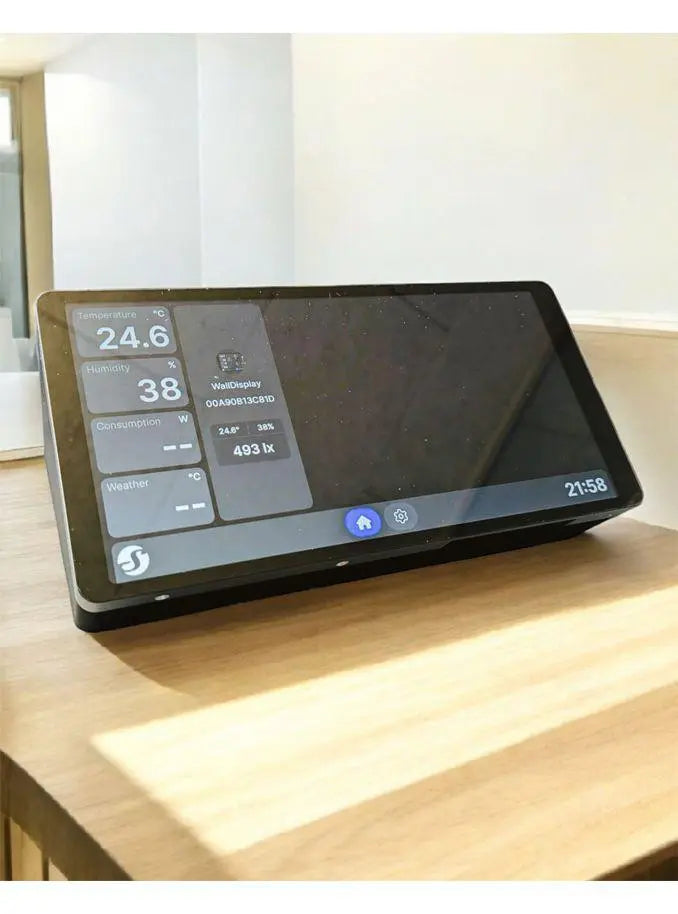 Shelly Wall Display X2 - Bord stander - Horisontal - Sort