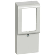 Dæksel for panelunderlag softline 1½ modul lysegrå