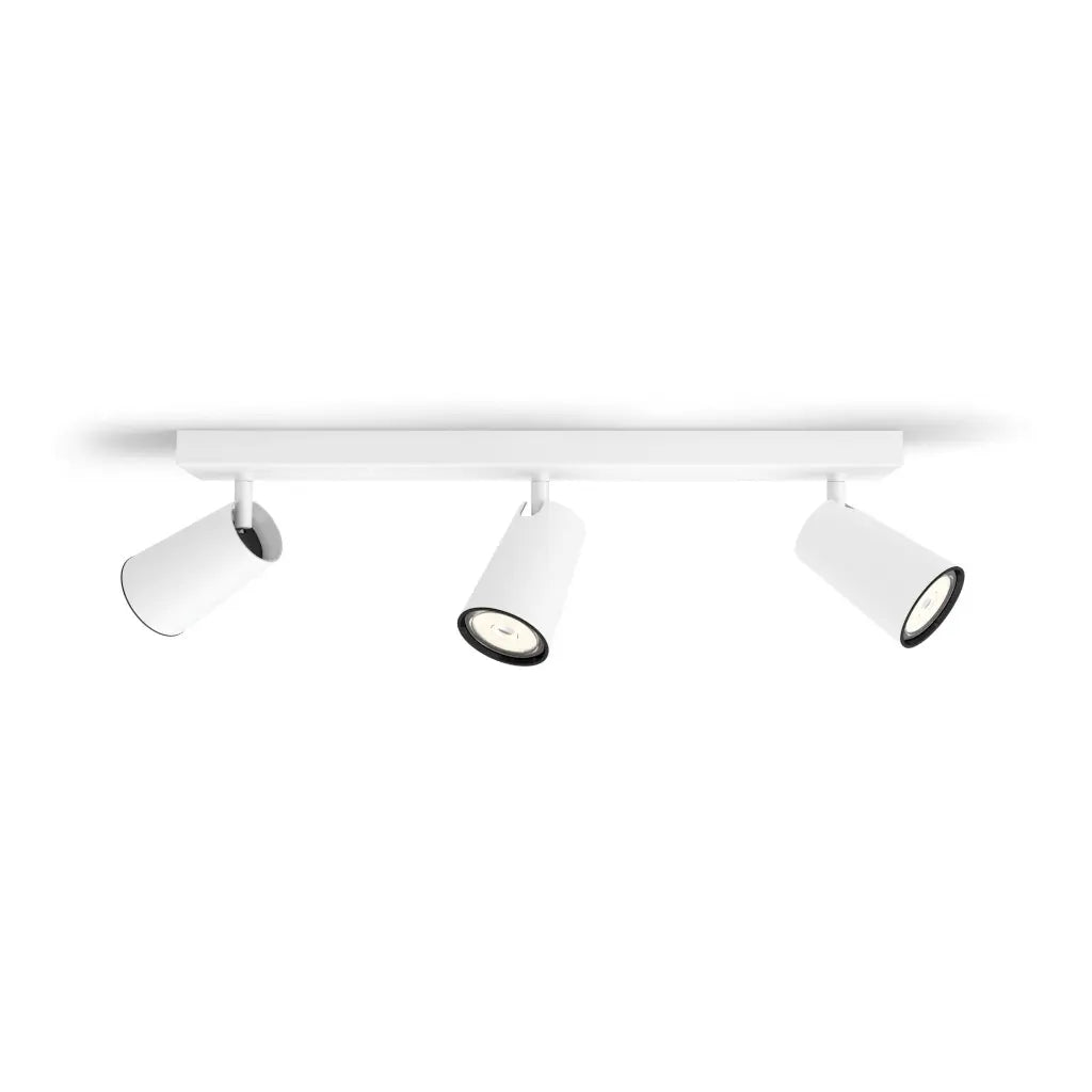 PHILIPS Paisley lofts-/vægspot Max 3x5,5W LED GU10 Hvid u/pære