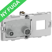 Fuga dataudtag TV/T/RJ45 sløjfedåse TD34E 2m
