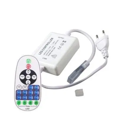RF Trådløs Timer og Dæmper med Fjernbetjening - Inkluderer Endeprop, til 230V (Type X-2)