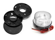Udendørs blinklys - Klar hvid, 12Vdc / 1W, Strobo (IP54)