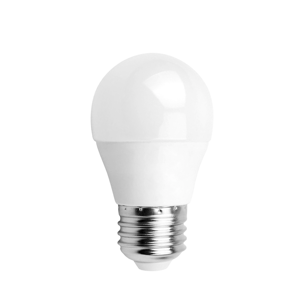LED-pære med stor spredning og E27 fatning, 6W, 3000K, 510lm, RA80, 3 års garanti