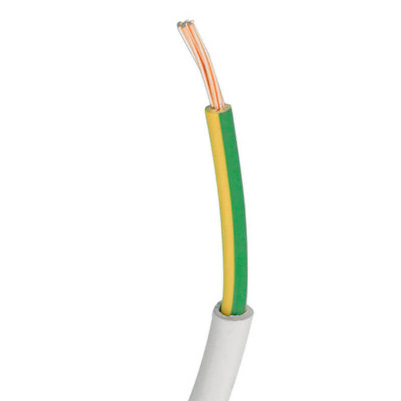 El kabel alm. PVIKJ 1x6mm² grå - pr. meter