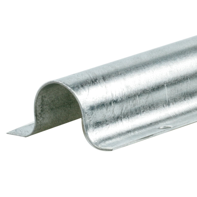 Dækskinne 23mm galvaniseret stål - 1 meter