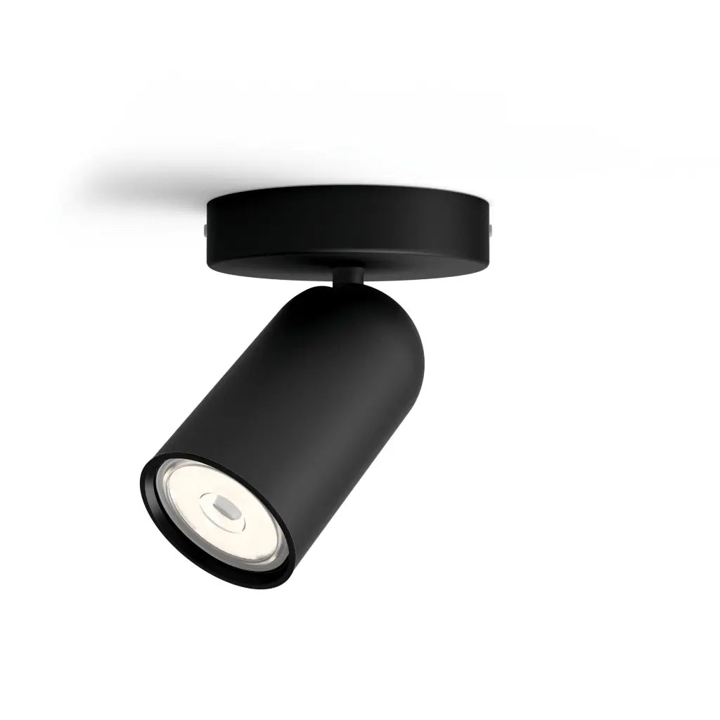 PONGEE single spot black 1xNW