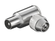 TV antennestik - Han 90° metalhus, Skruetype