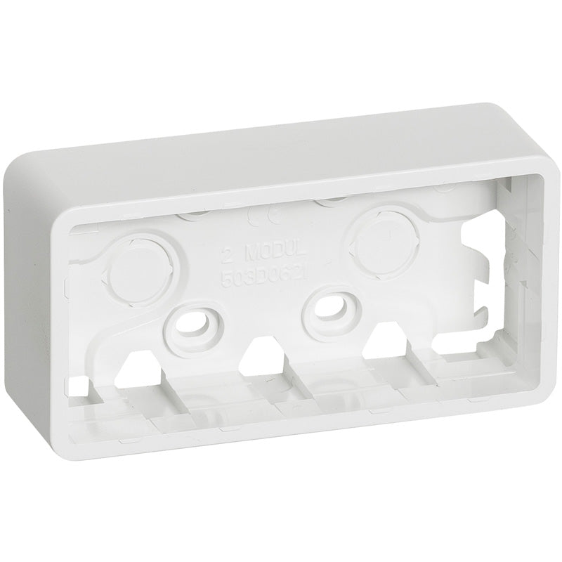 Fuga Underlag 2 modul vandret hvid