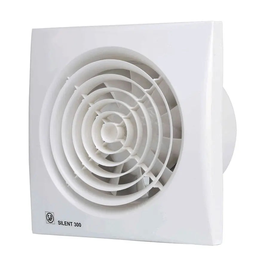 Ventilator Silent 300CZ m. kontraspjæld og kugleleje