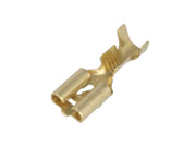 Uisoleret spadefatning m. lås - 6,3mm 1-2,5mm² (100 stk.)