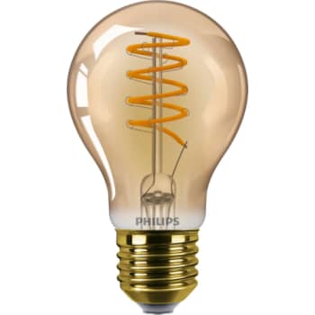 Master Value LED Standard Dæmpbar 4W E27 A60 Guld Spiral 250lm