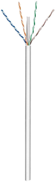 UTP netværkskabel - CAT6, trådet CCA, Grå (305m rulle)