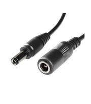 DC Forlængerkabel - 50 cm, 5V-48V, sort