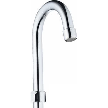 Børma Standard C-tud, 22 mm, krom