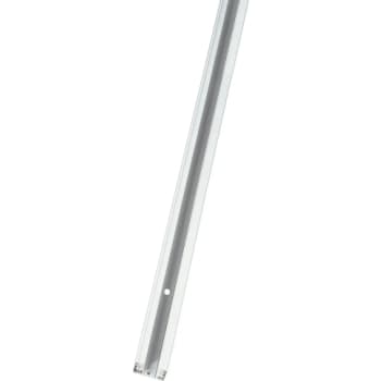 Strømskinne 1F 230V, 1M, mat-hvid, påbygning