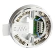 Sokkel (EBI-11) for Intellia adresseres via detektornr.brik (incl) m/isolator. Anvendes med ALCx slø