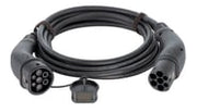Ladekabel 2 x Type 2 stik 16A 11KW 3F 7,5m
