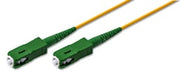 Patchkabel SM G657A 5m Simplex SC/APC-SC/APC 2mm Gul