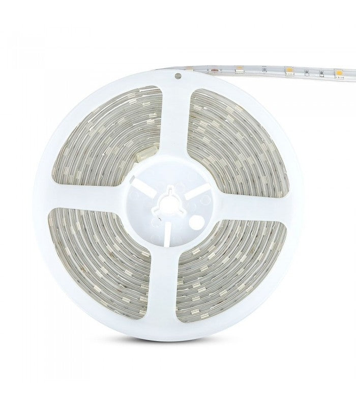 4.8W LED STRIP 6000K kold hvid IP65